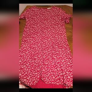 Fatface Red Flowery Dress